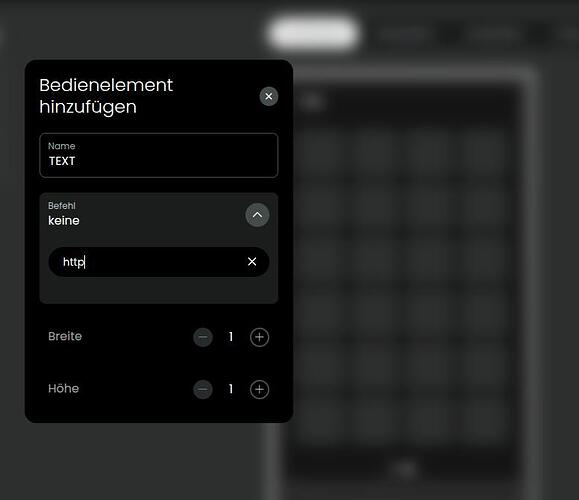 bedienelement