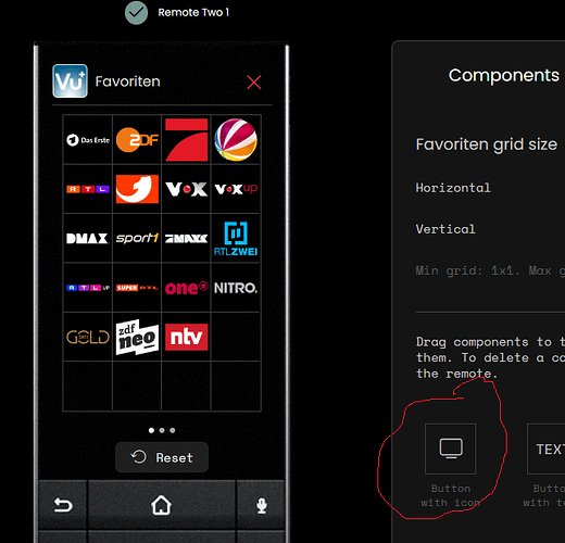 3 drag circled screen to a field on the display