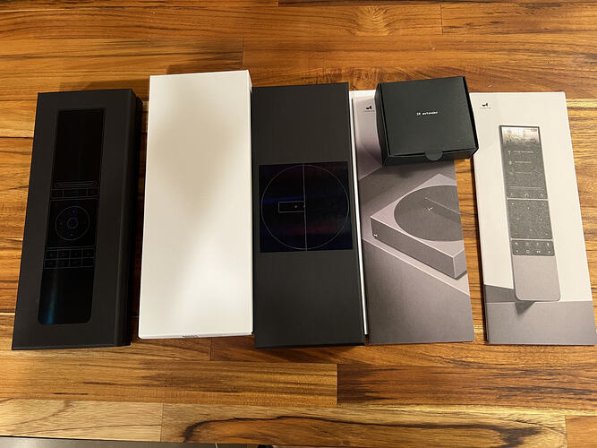 Remote 3 boxes