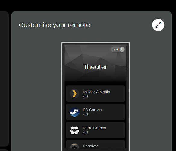 Customize your remote
