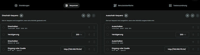Fernsehen-Sequence